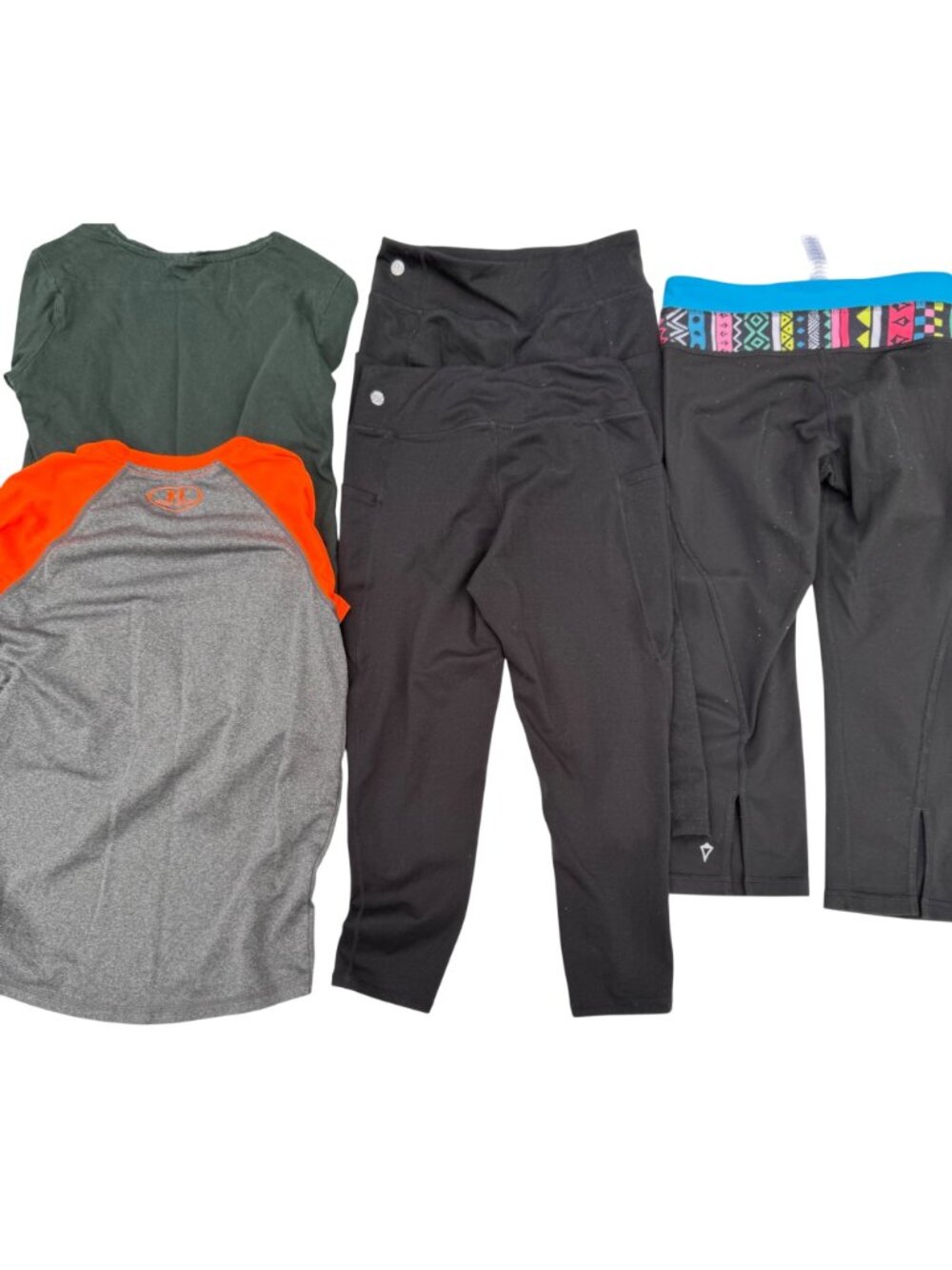 Under Armour Kid Ivivva Zella Adidas M Leggings Top Activewear Bundle School 9pc - Picture 2 of 9